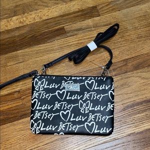 Betsy Johnson cross body purse